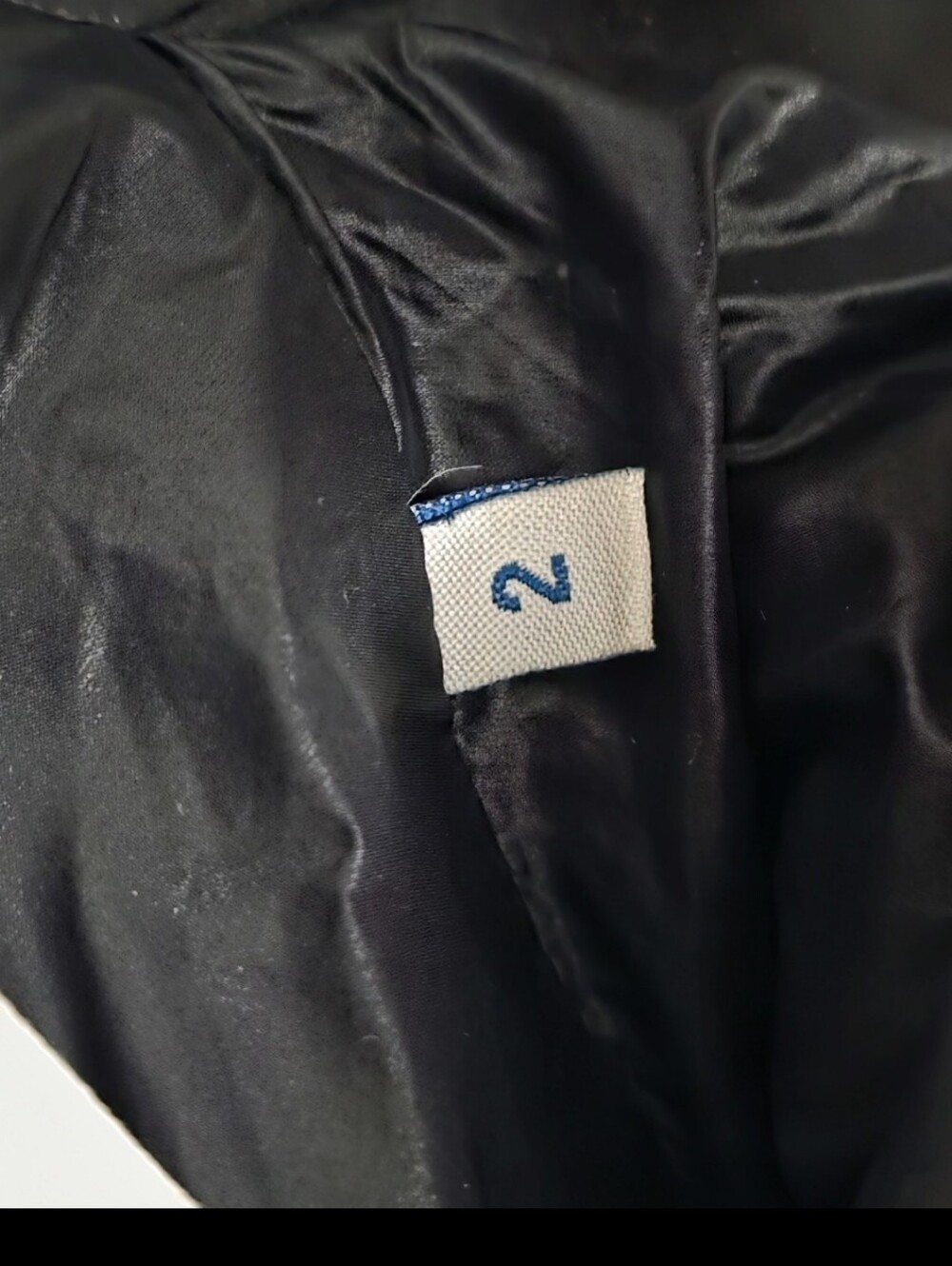MONCLER BADY GLOSSY Black Quilted Puffer Jacket Luxury 2 Vintage Y2K Ski Snow - Picture 10 of 16
